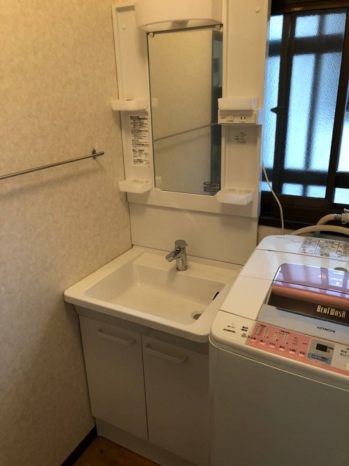 江口さま洗面