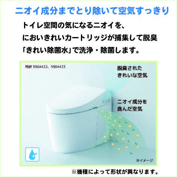 ニオイ成分まで取り除いて空気すっきり